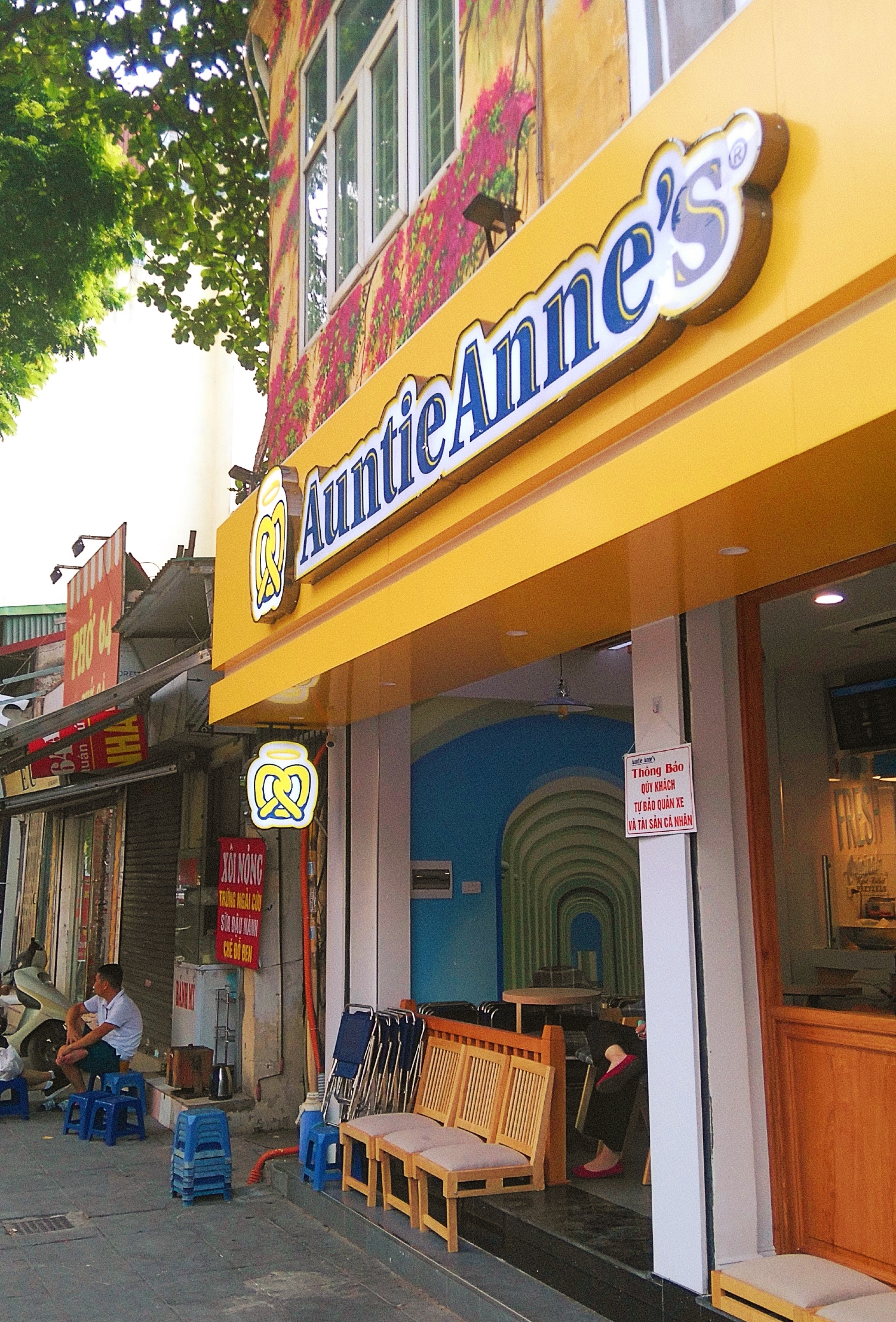 Pretzel Shop "Auntie Anne's" near Hotel 1-2-3 Hanoi Hoan ...